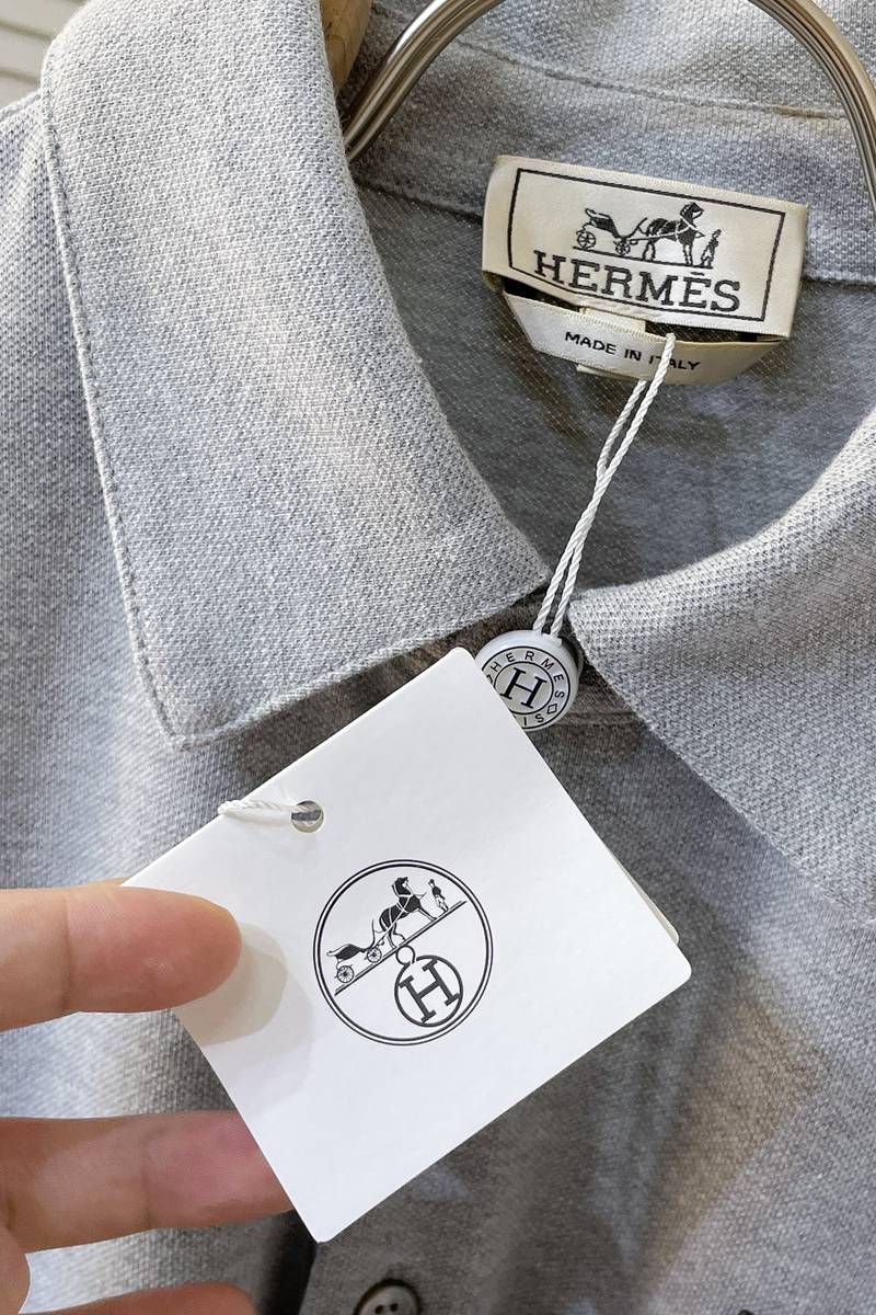 Hermes polo shirt with pocket