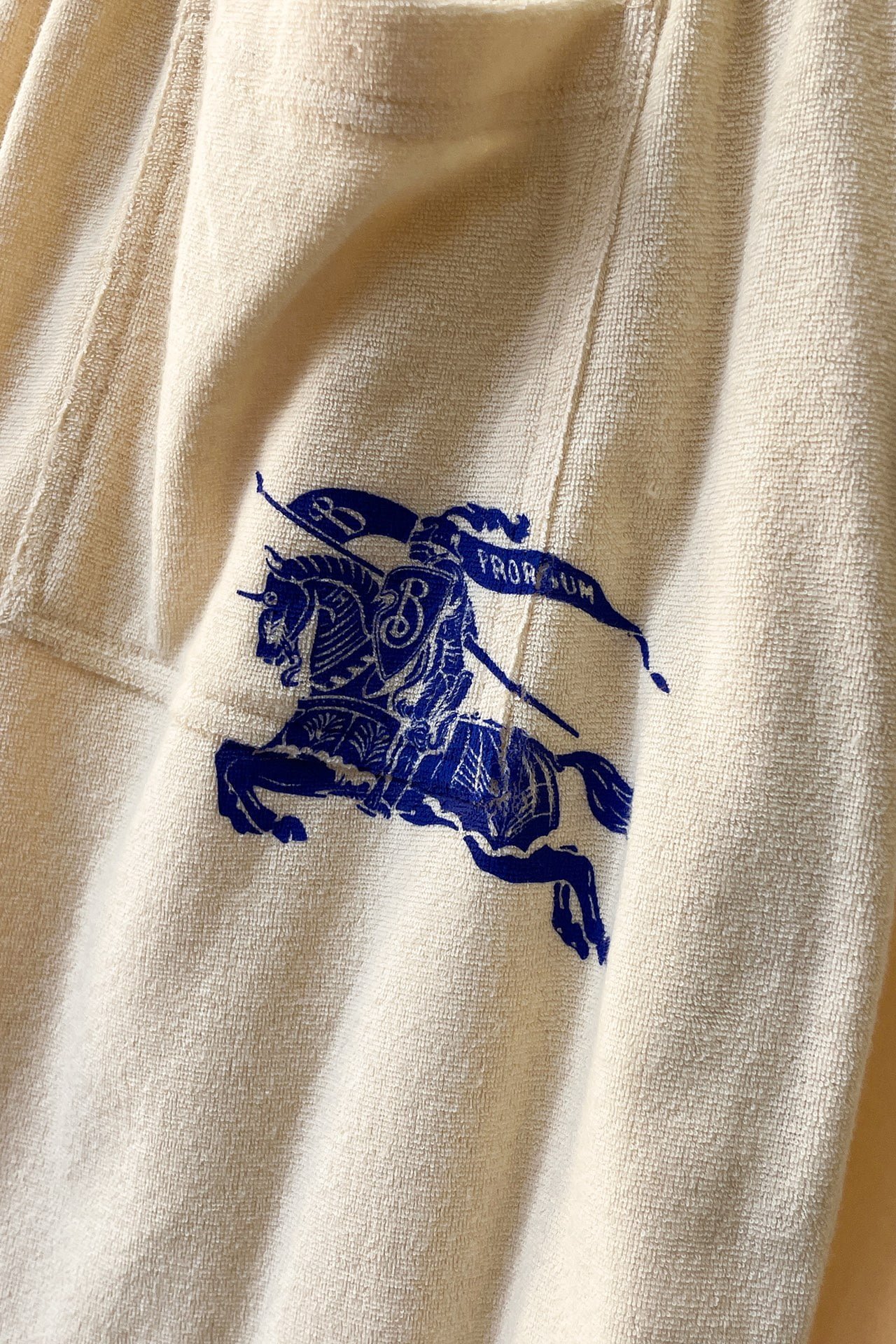 Burberry Cotton Towelling T-shirt+Cotton Towelling Shorts
