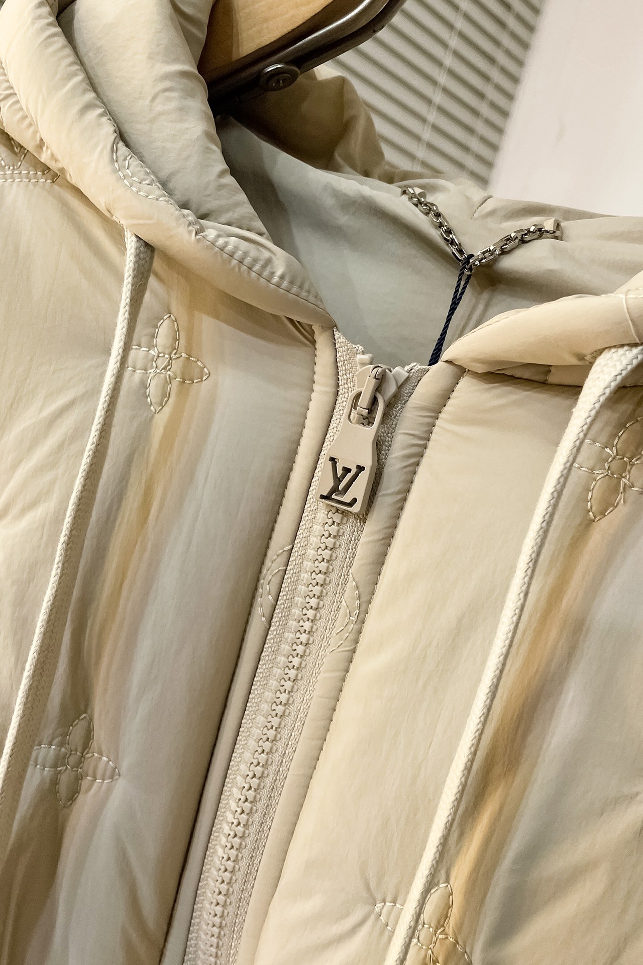 Monogram Quilted Nylon Hooded Blouson