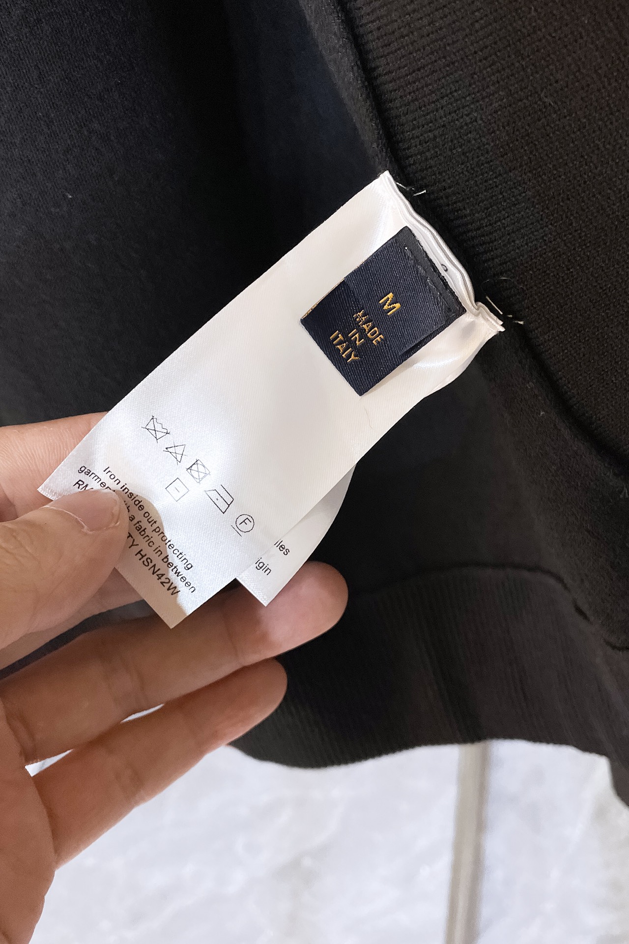 LV Blason Embossed Wool Blouson