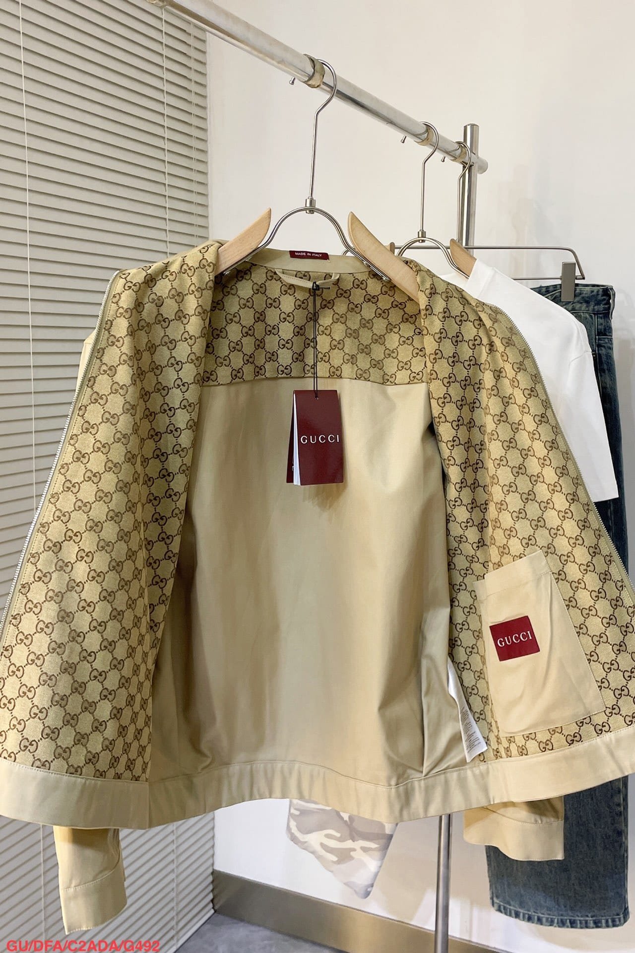 Gucci jacket with embroidery