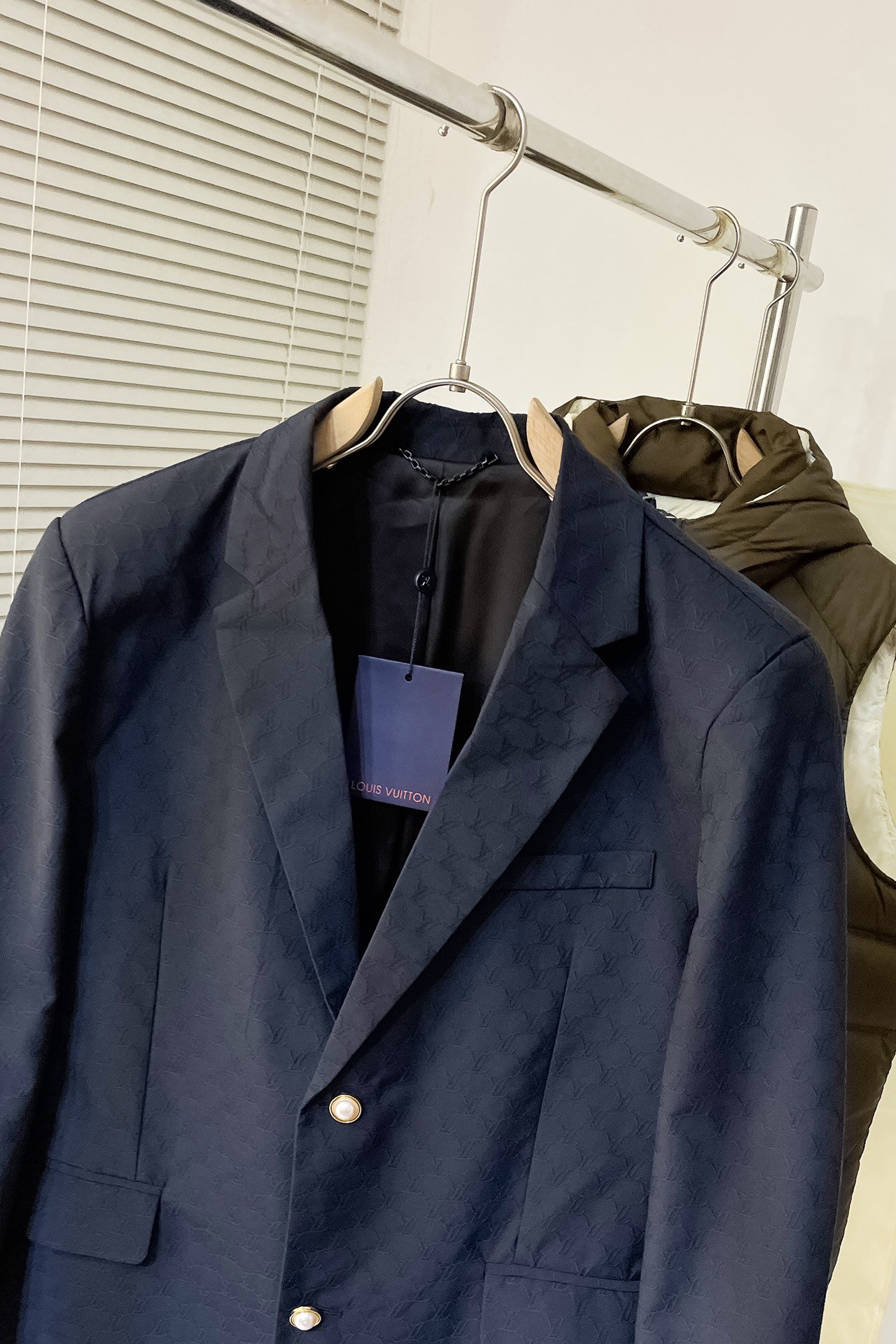 Single-Breasted Silk And Cotton Pont Neuf Jacket