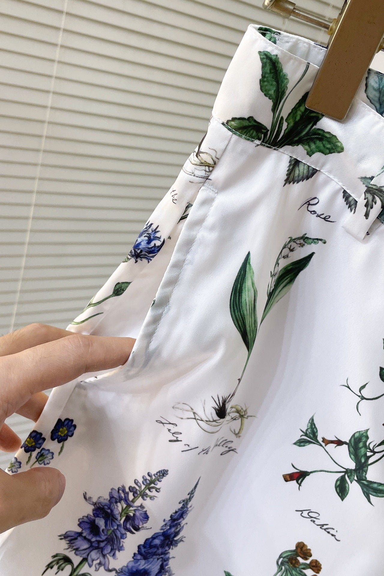 Dior Herbarium Illustration Bermuda Shorts