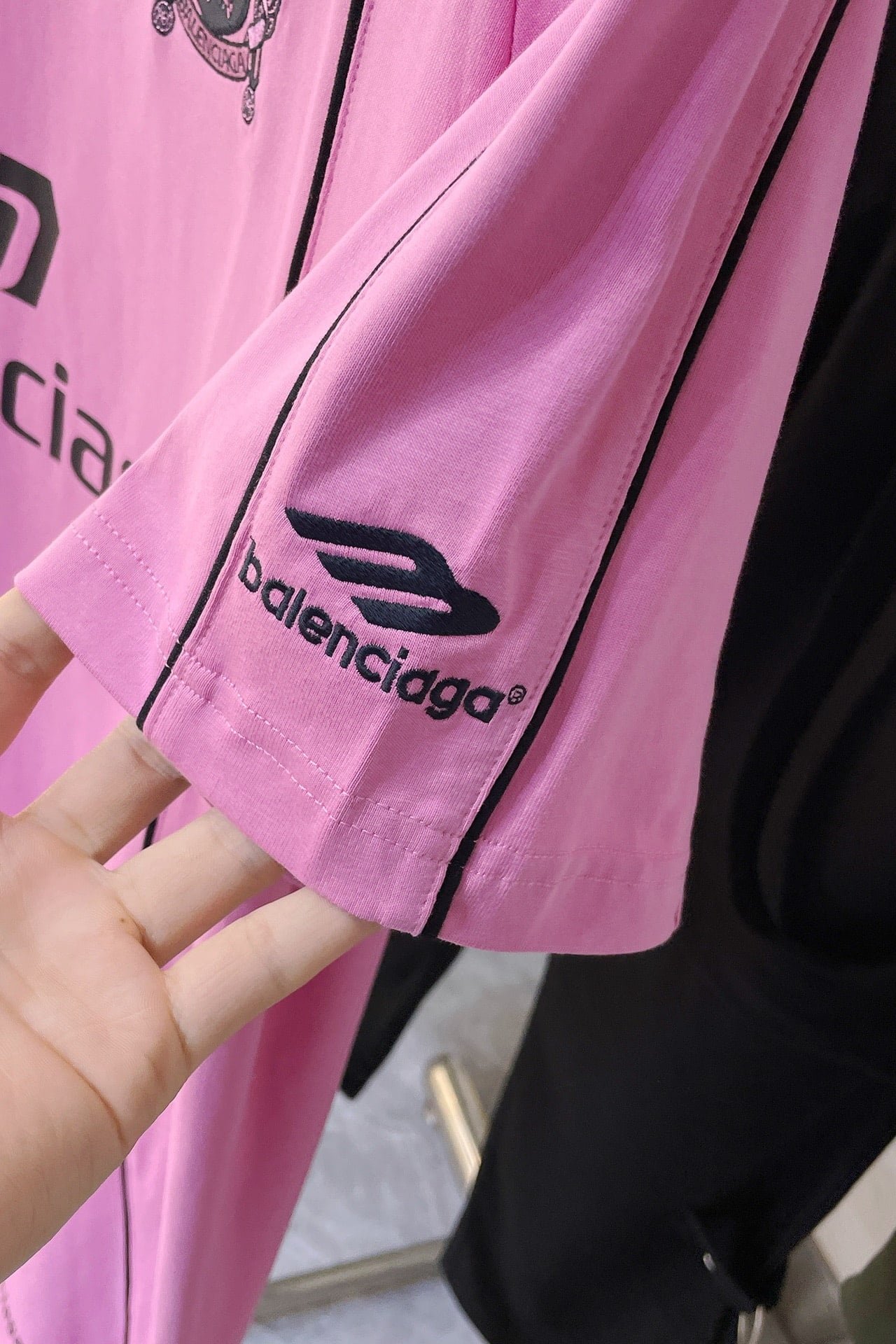 Balenciaga Paris Soccer T-Shirt Oversized
