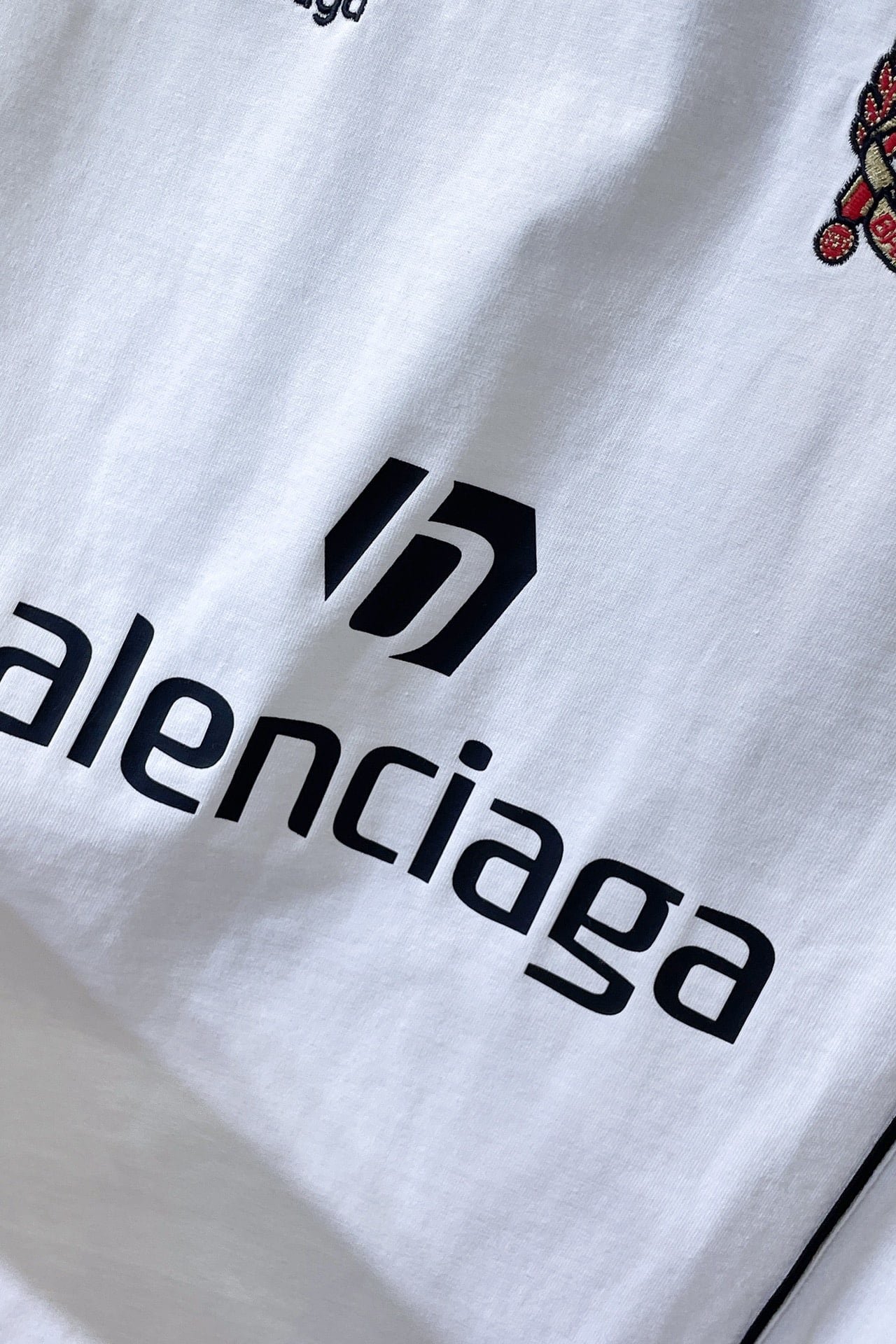 Balenciaga paris soccer T-shirt oversized