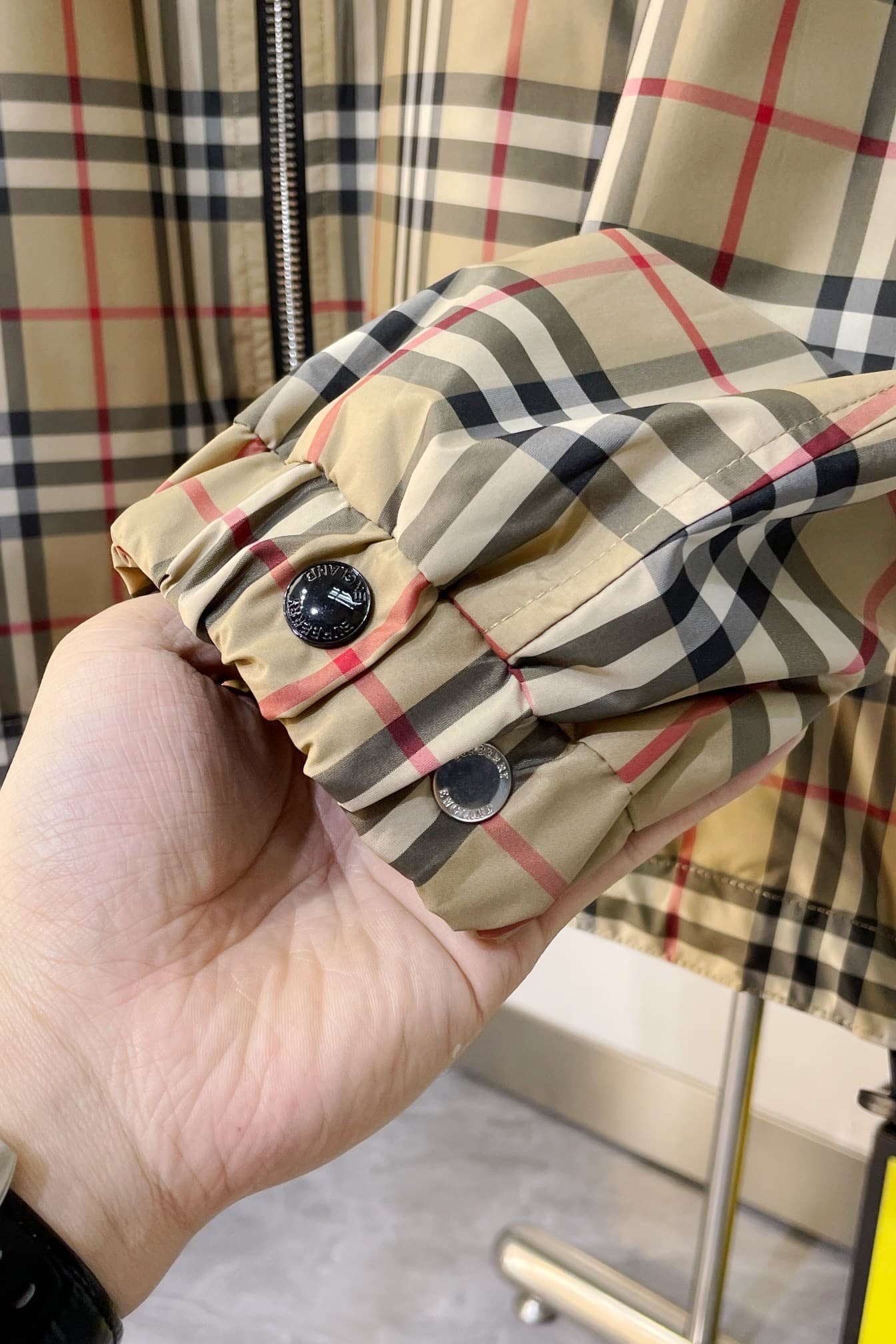 Burberry Reversible Check Jacket