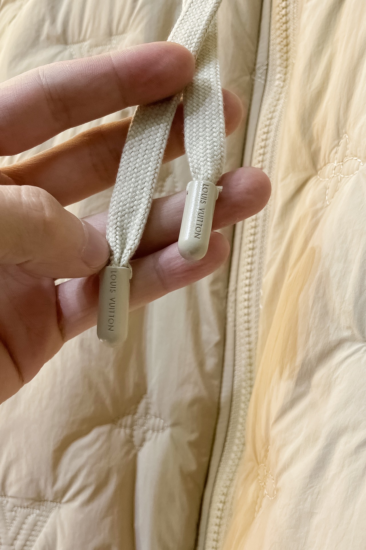 Monogram Quilted Nylon Hooded Blouson