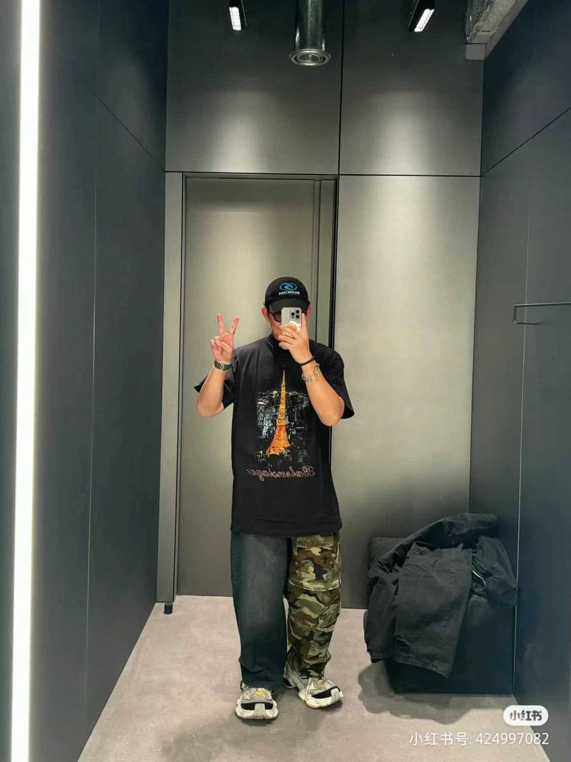 Balenciaga Tokyo Tower T-Shirt