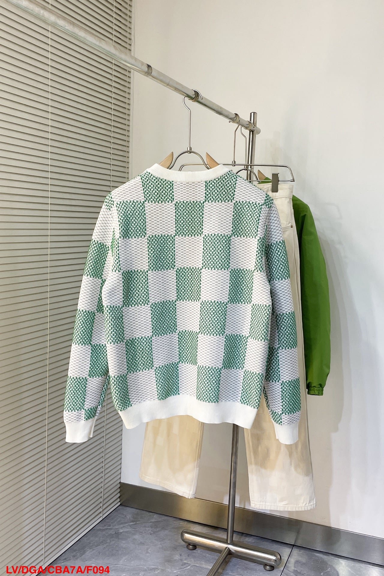 LV Damier Cotton Sweatshirt