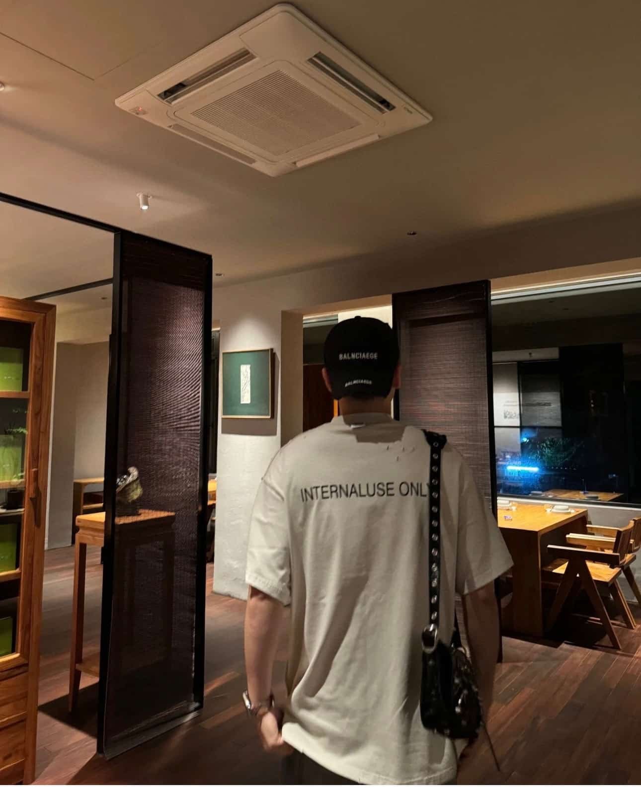 Balenciaga Internal Use Only Inside-Out T-Shirt Oversized