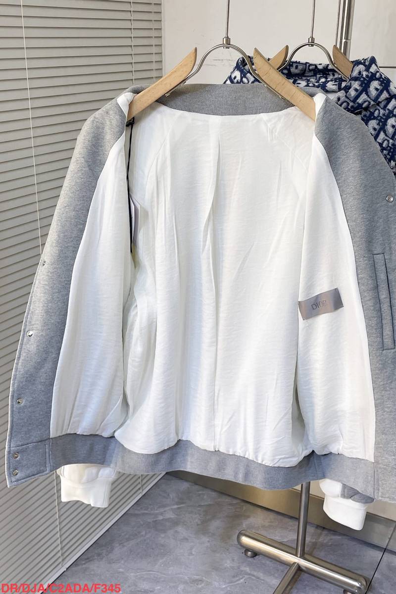 Dior Lily of the Valley Varsity Jacket