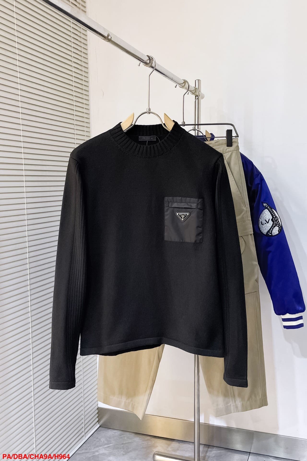 Wool and Re-Nylon sweater