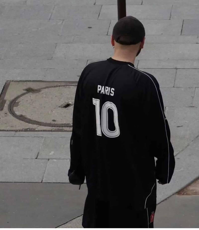 Paris Soccer Long Sleeve T-Shirt