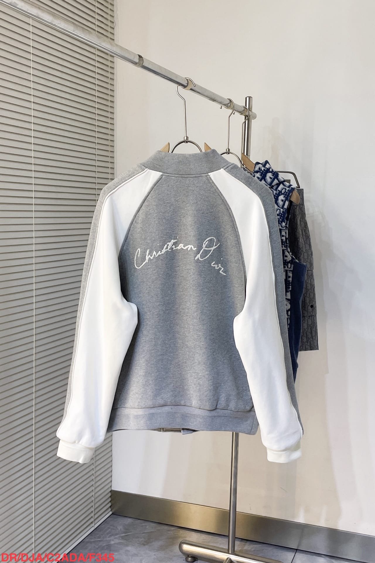 Dior Lily of the Valley Varsity Jacket