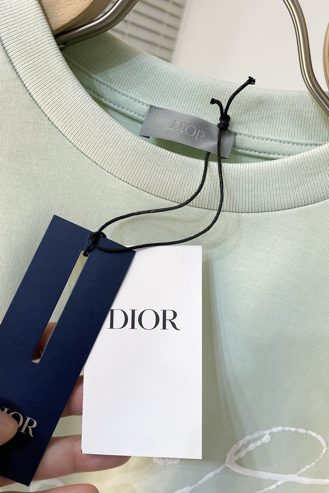 Handwritten Christian Dior T-Shirt, Relaxed Fit
