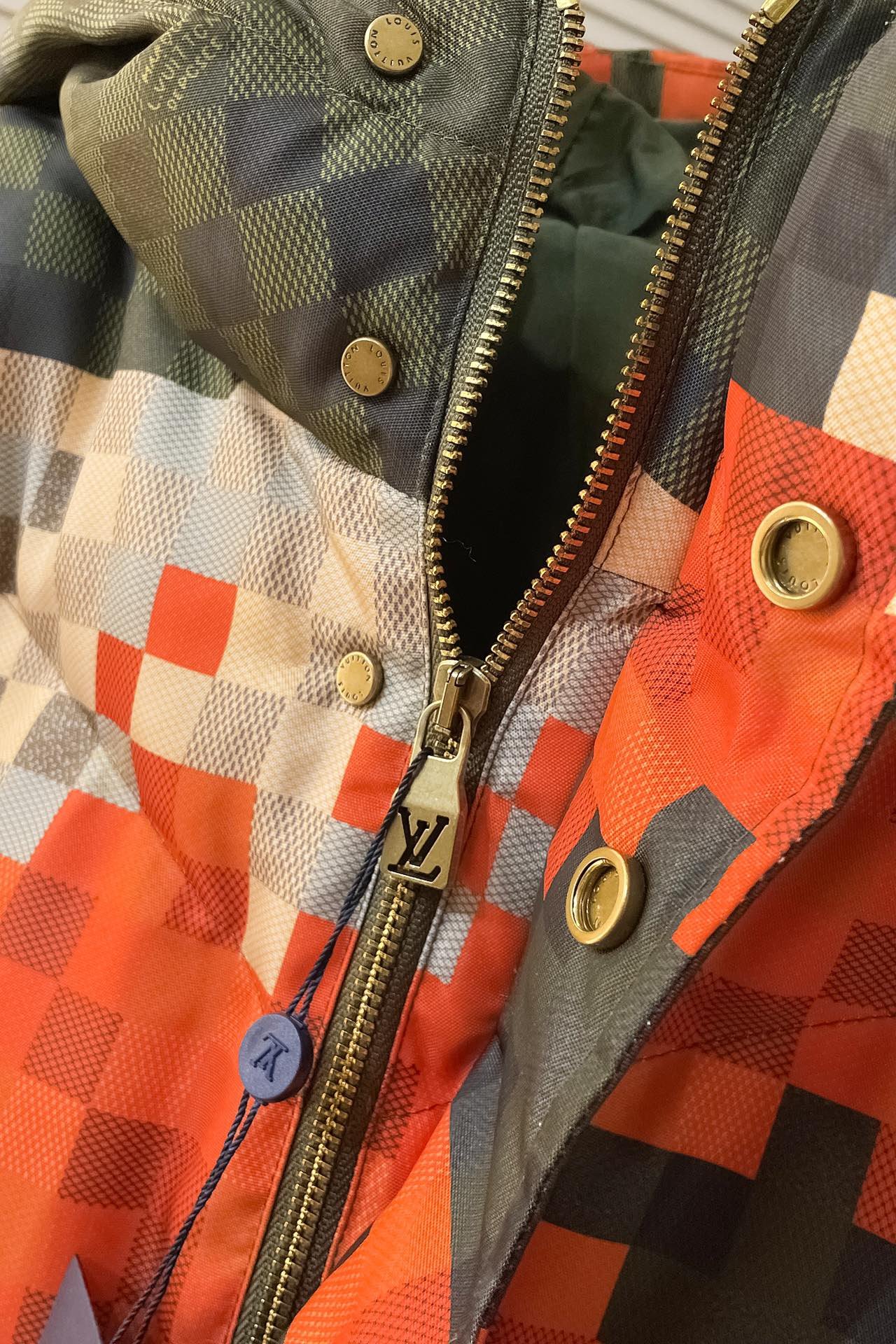 Printed Puffer Jacket