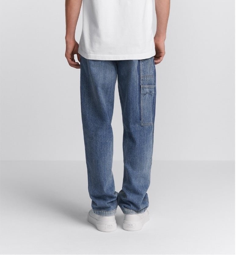 Handwritten Christian Dior Carpenter Jeans