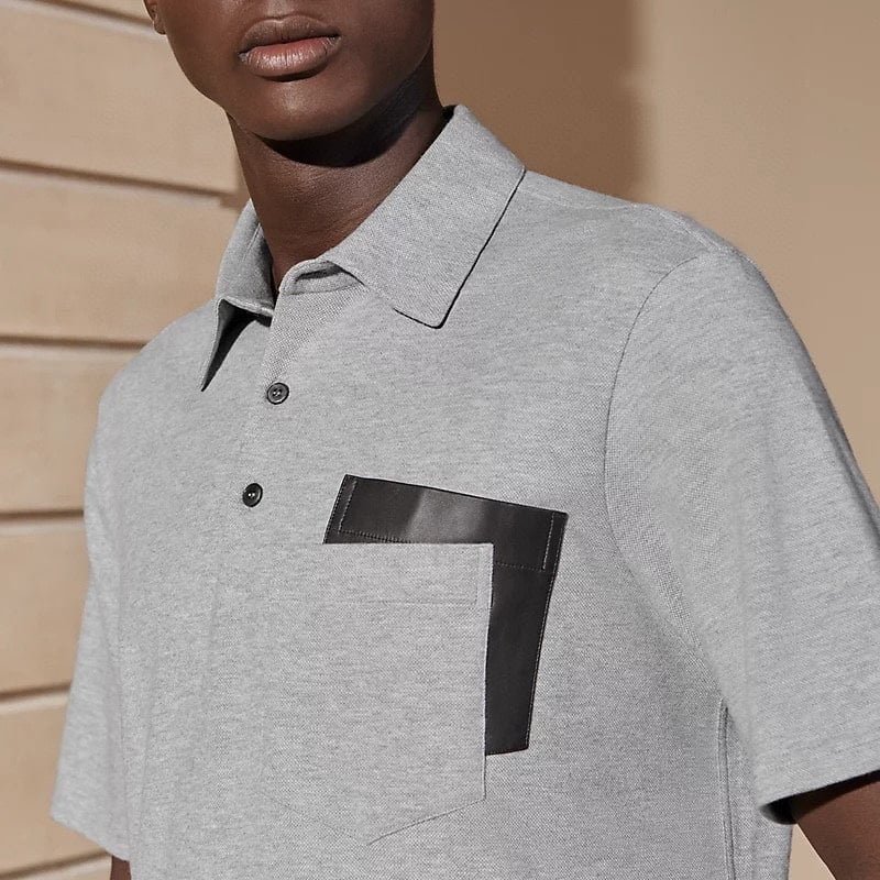 Hermes polo shirt with pocket