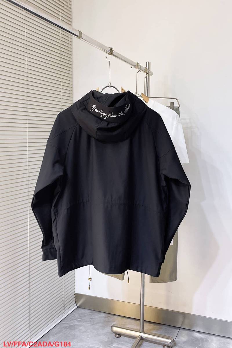 LV Technical Wool Parka