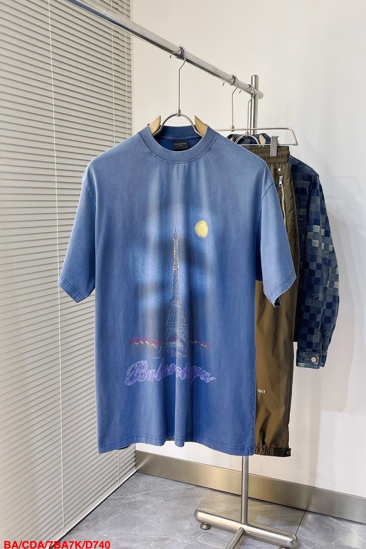 Balenciaga Paris Moon T-Shirt Oversized