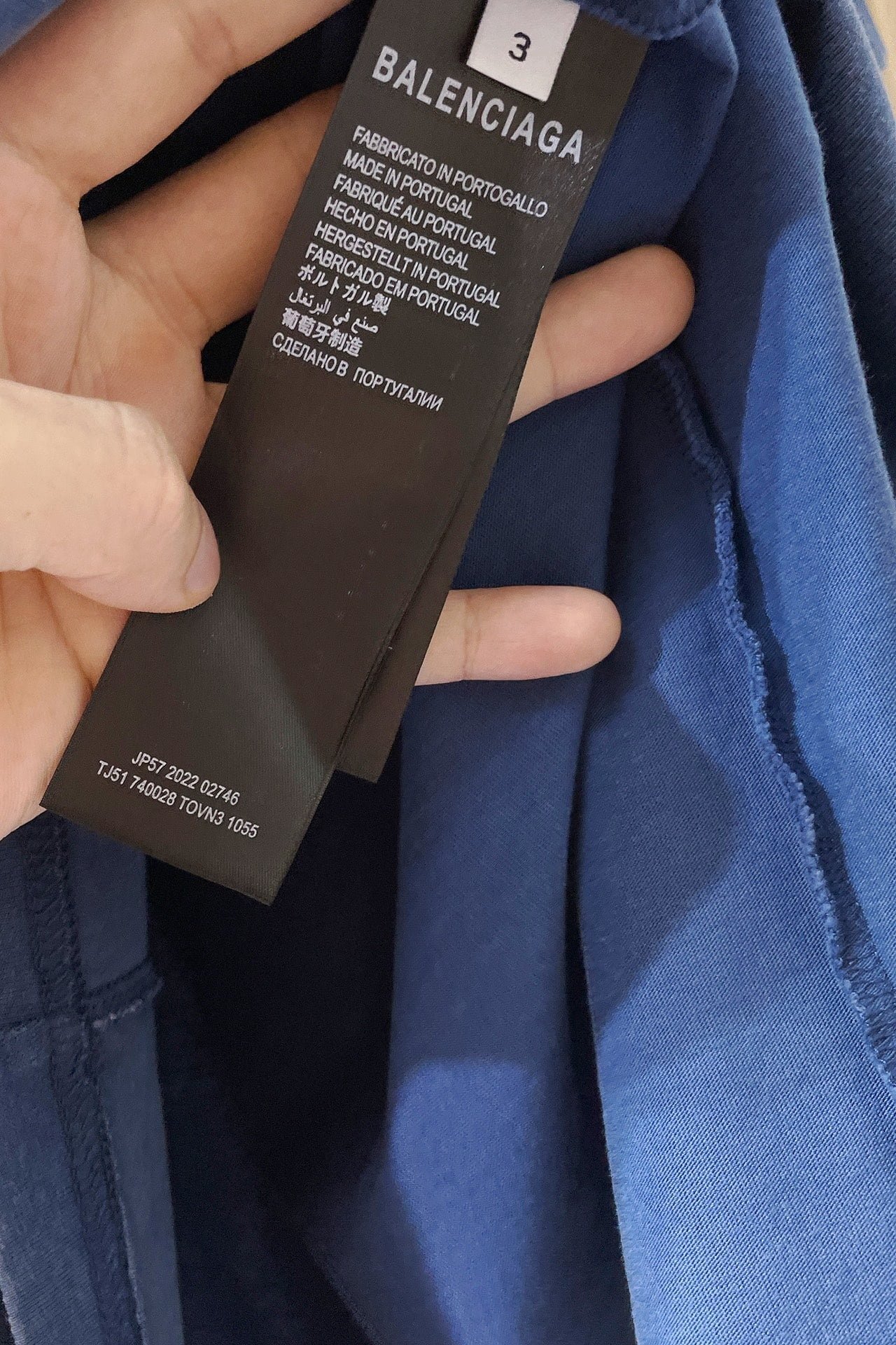 Balenciaga Paris Moon T-Shirt Oversized