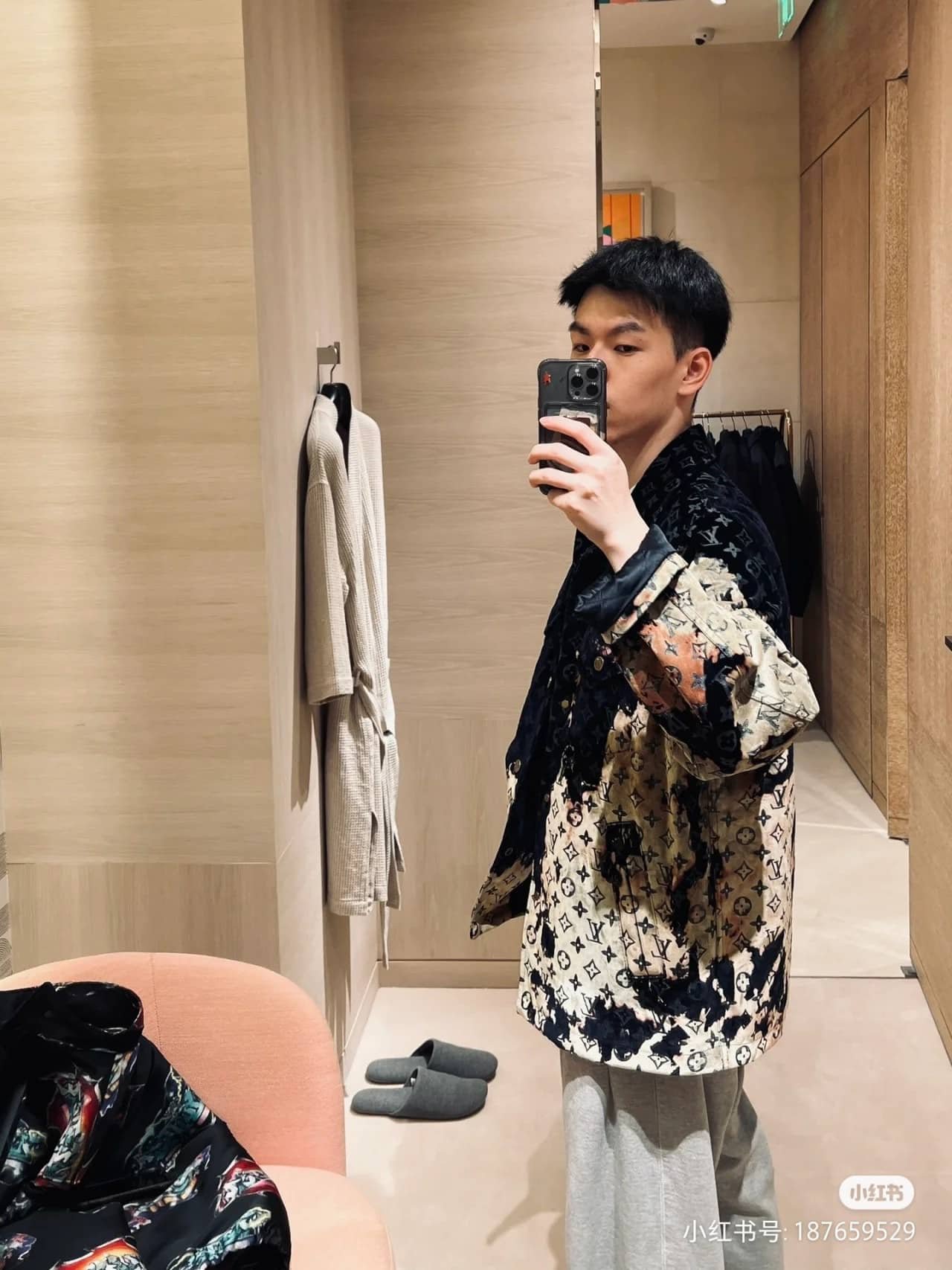 LV Monogram Denim Jacket