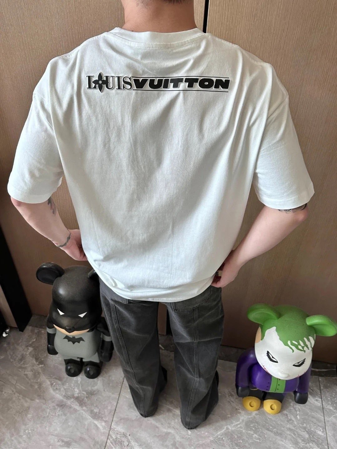 LV Graphic Cotton T-Shirt