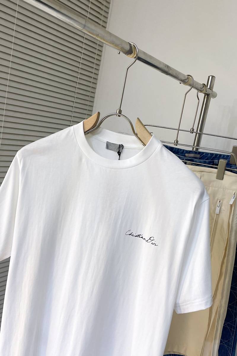 Handwritten Christian Dior T-Shirt, Relaxed Fit