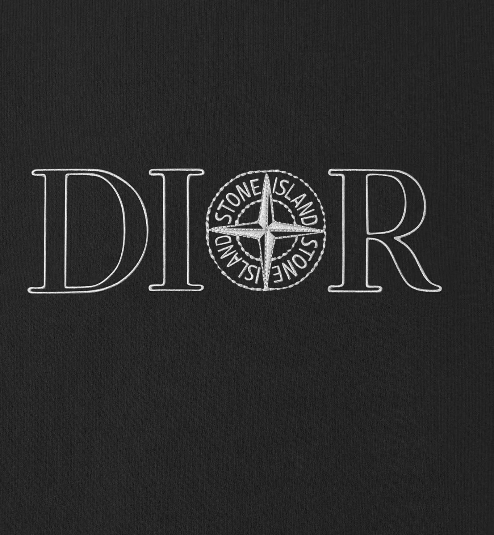 DIOR AND STONE ISLAND T-Shirt, Oversized Fit