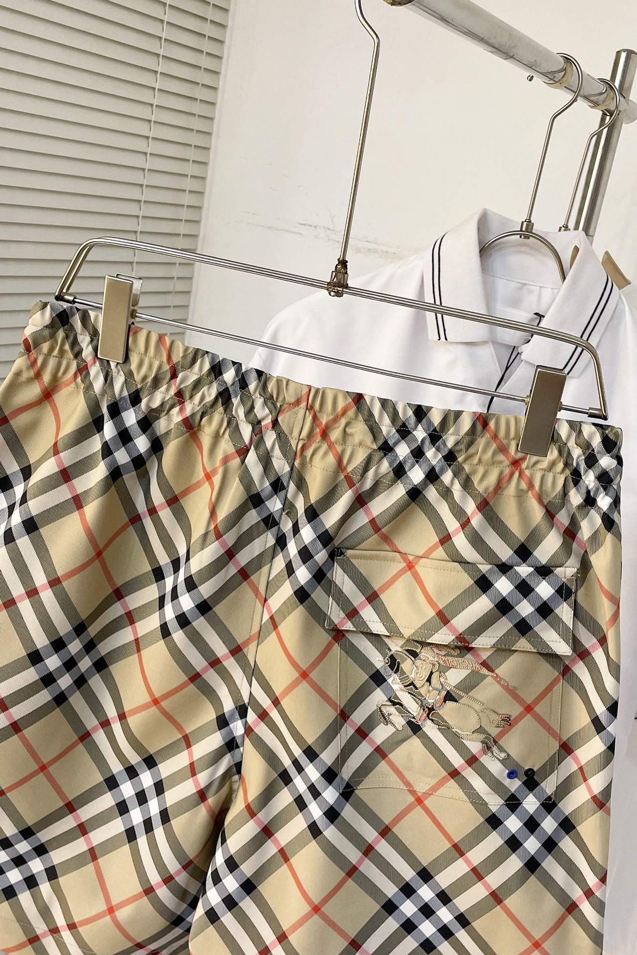Burberry Check Shorts