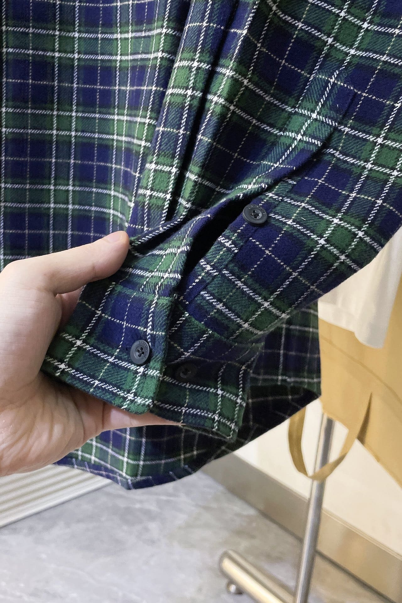 Balenciaga hooded shirt