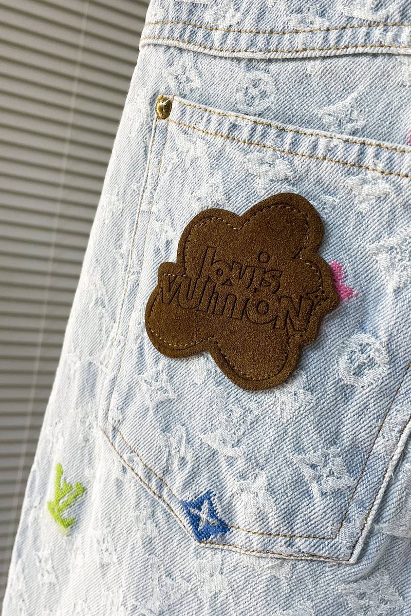 LV Monogram Denim Jacket+Pants