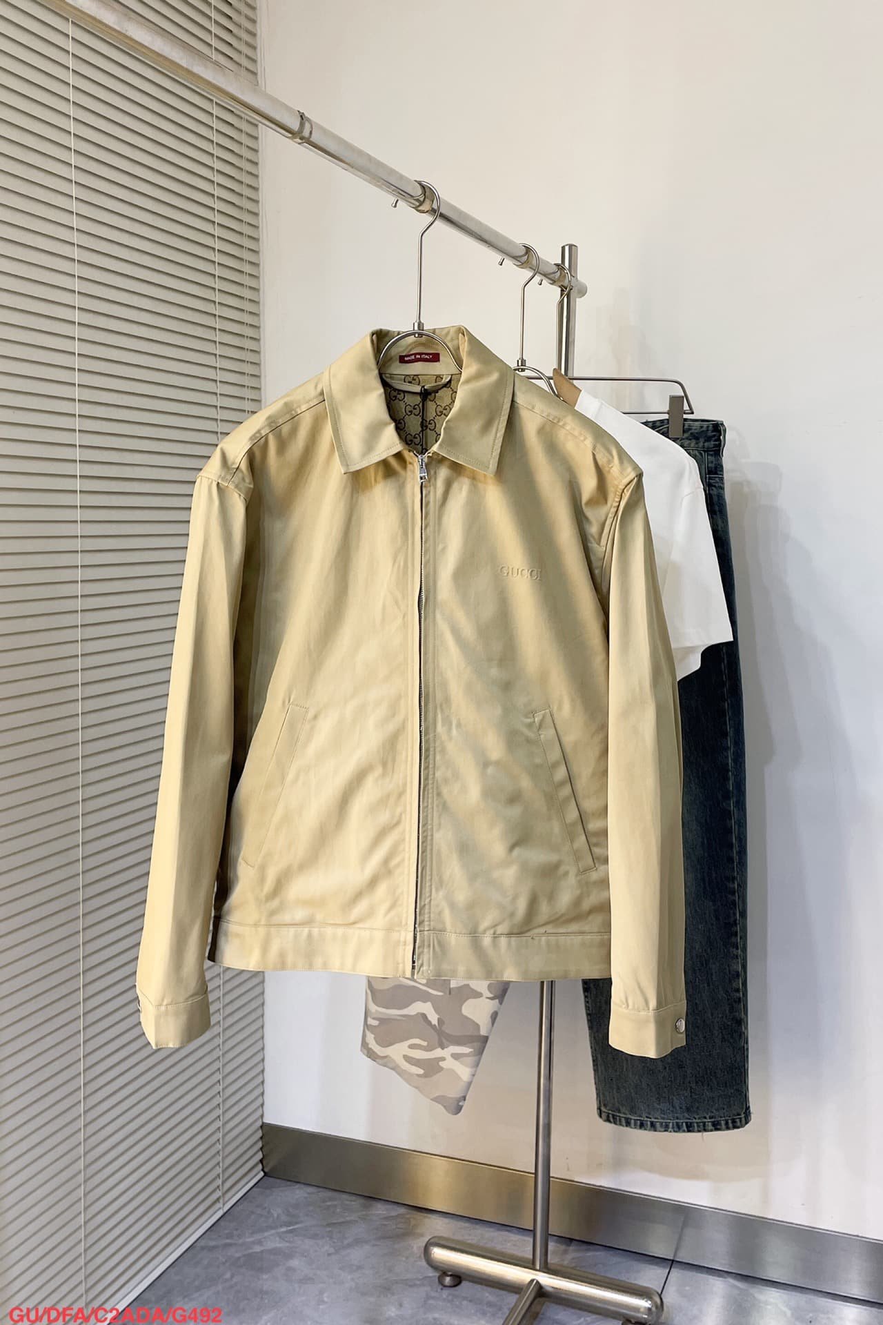 Gucci jacket with embroidery
