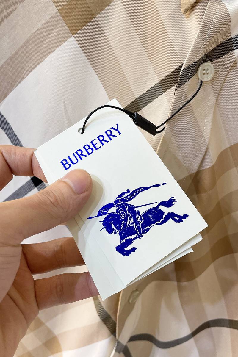Burberry Embroidered Shirt
