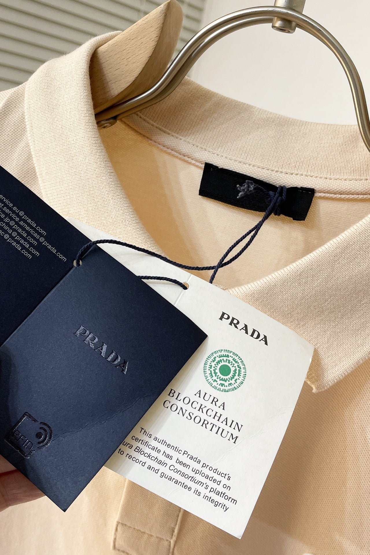 Prada Cotton polo shirt+shorts