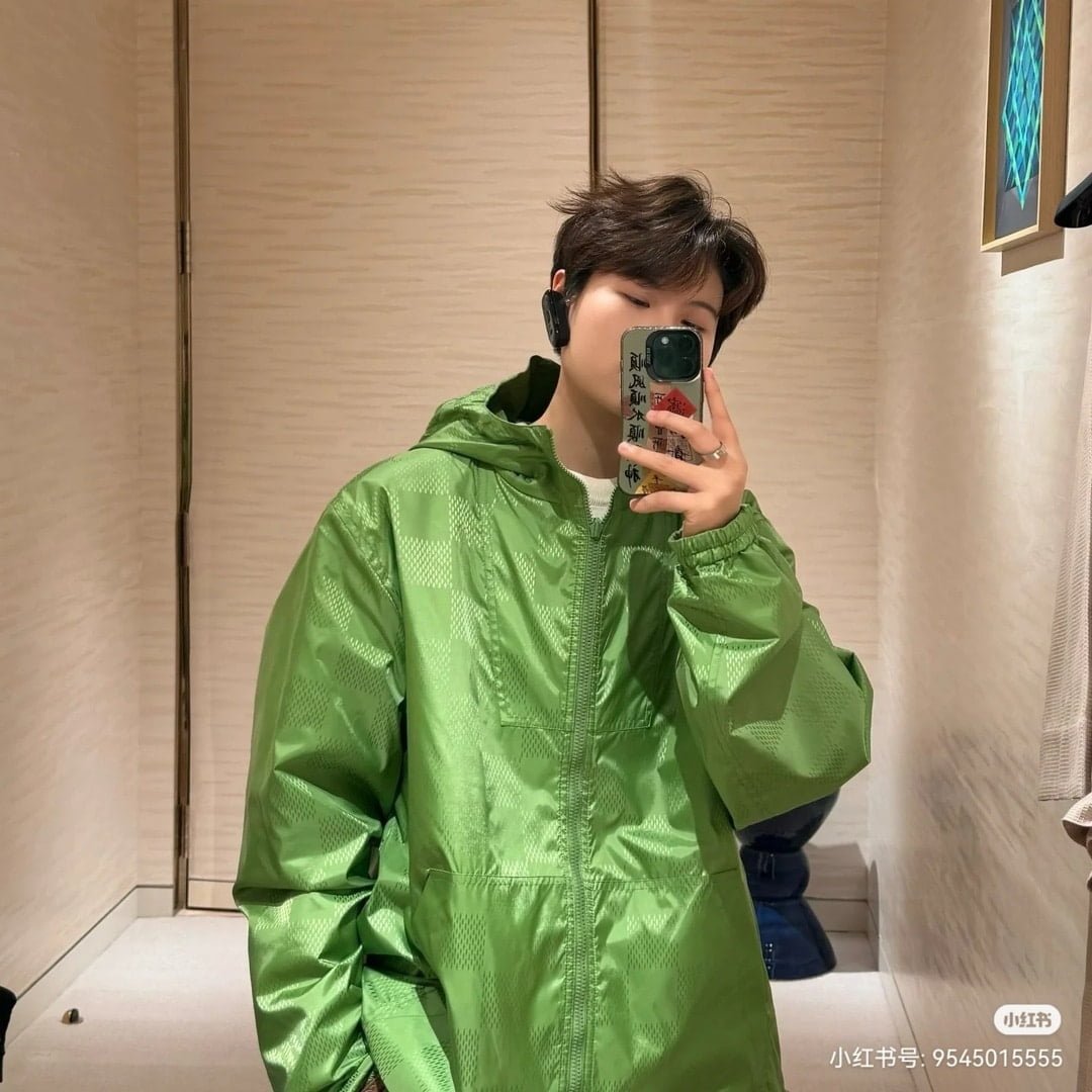 LV Damier Jacquard Reversible Windbreaker