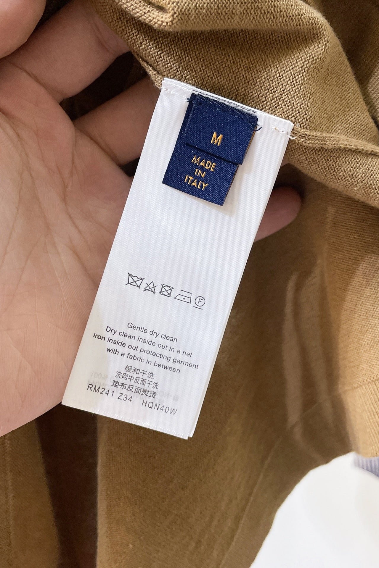 LV Short-Sleeved Cotton Crewneck