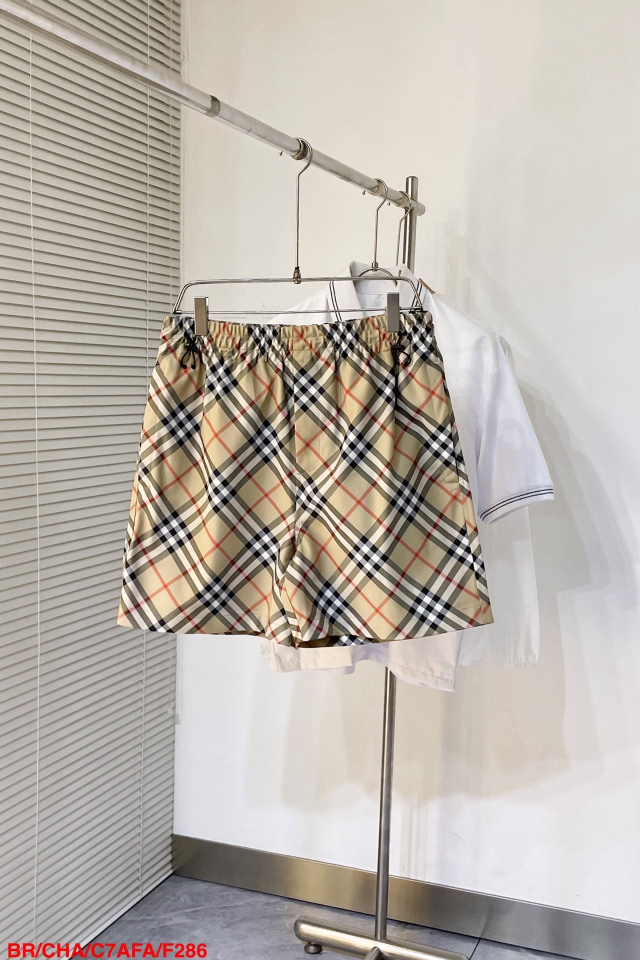 Burberry Check Shorts