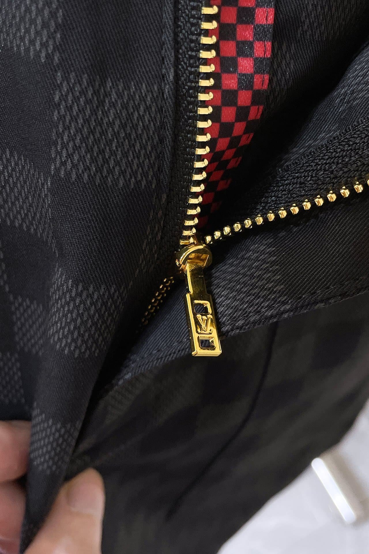 LV Damier Cotton Casual Shorts