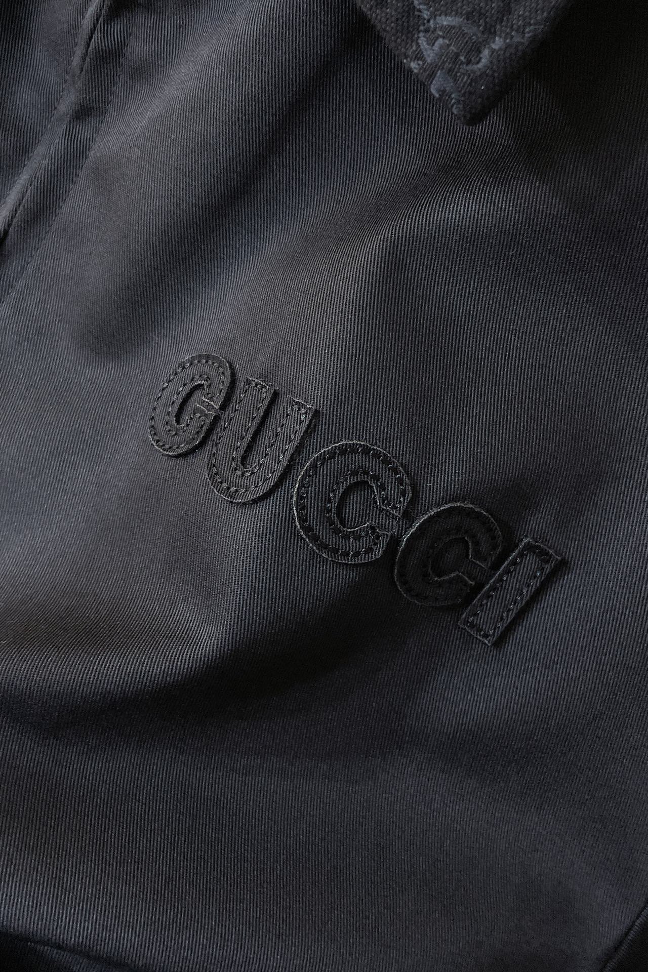 Reversible GG jacket