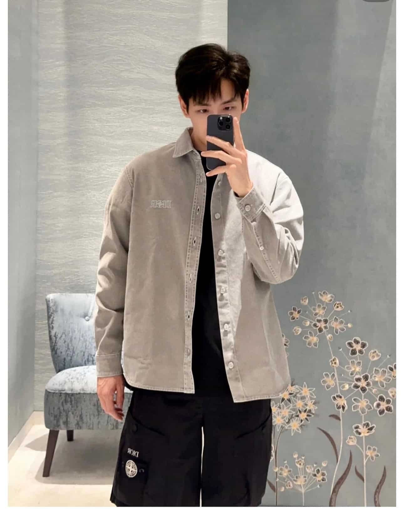 DIOR AND STONE ISLAND Overshirt
