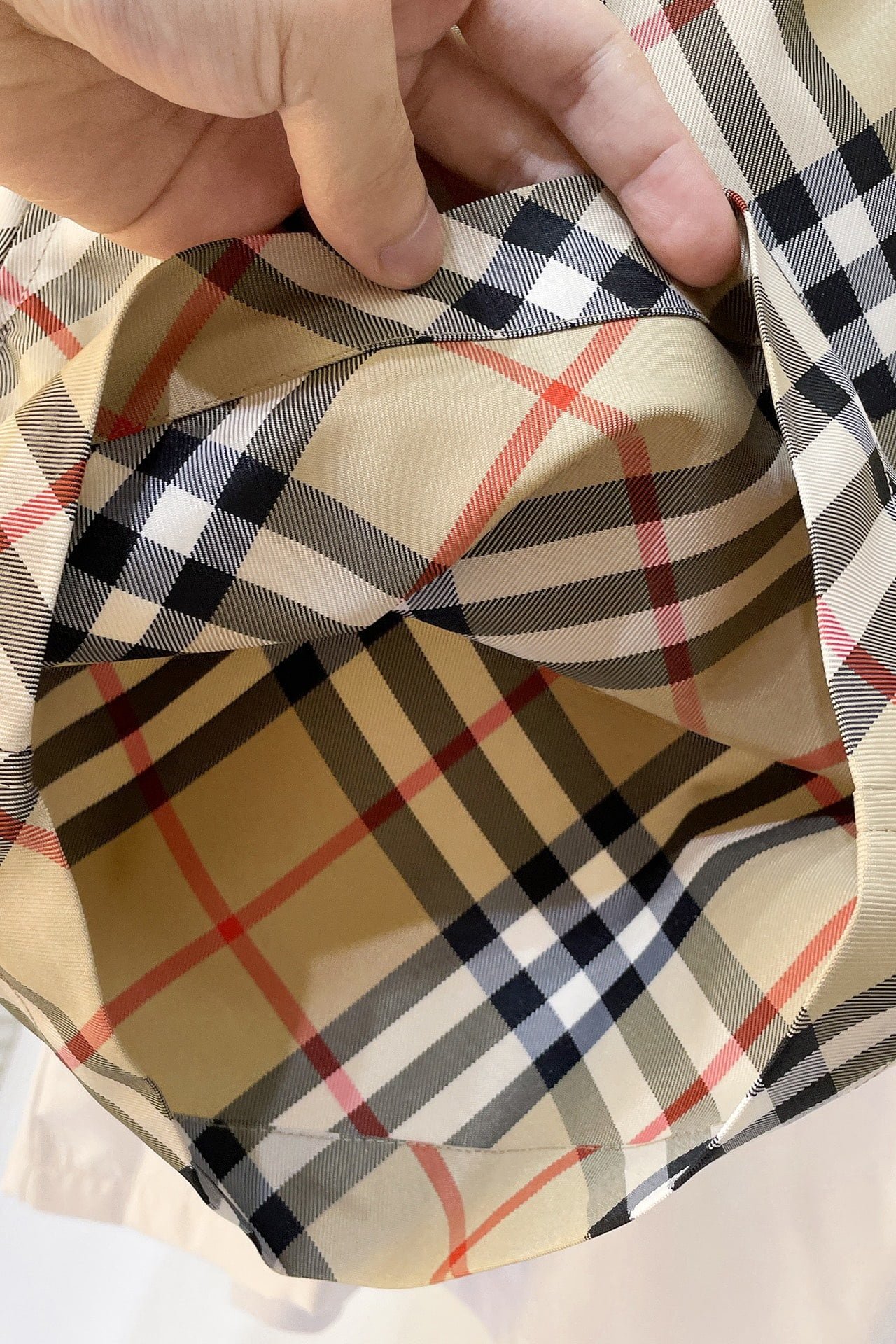 Burberry Check Shorts