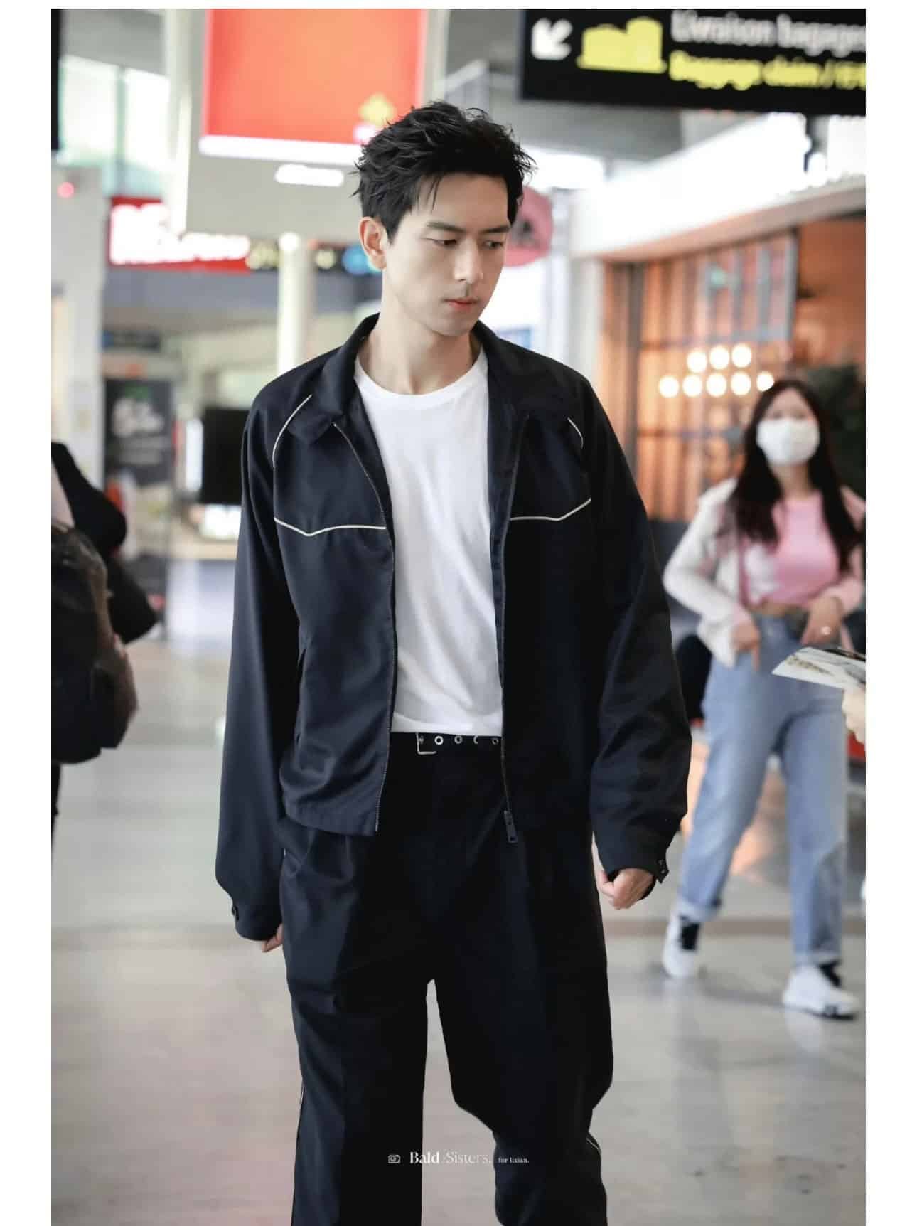 Wool and silk blouson jacket