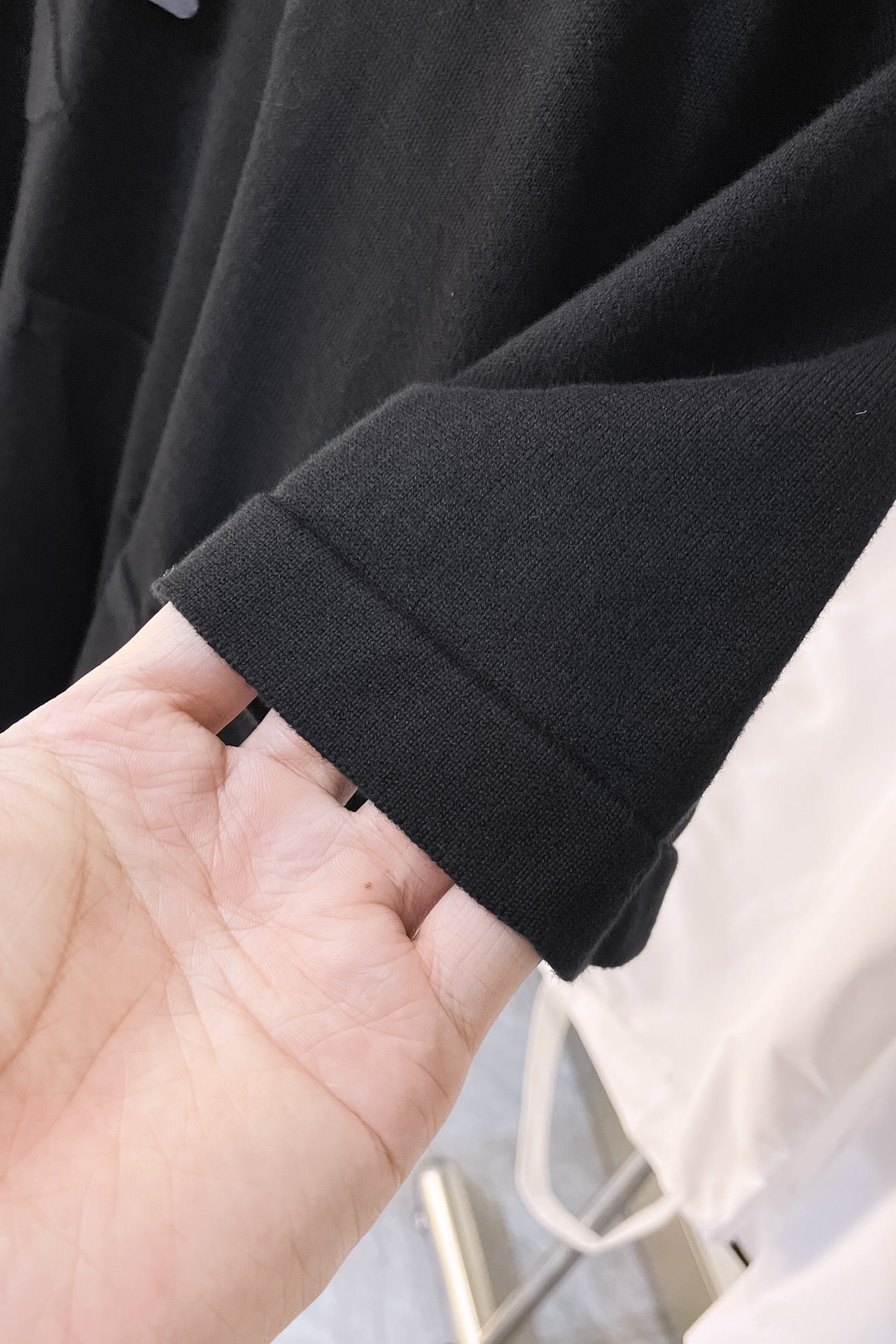 Monogram Short-Sleeved Cotton Crewneck