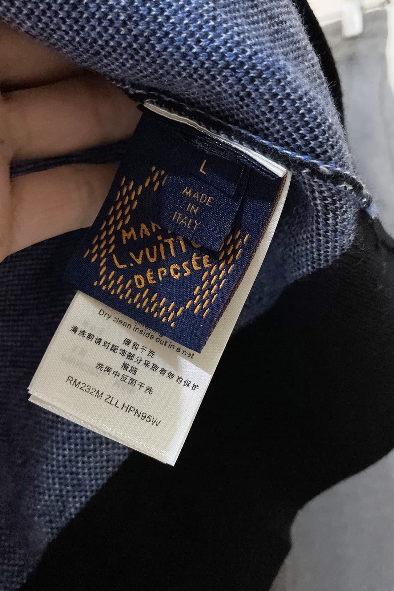 Jacquard Wool Pullover