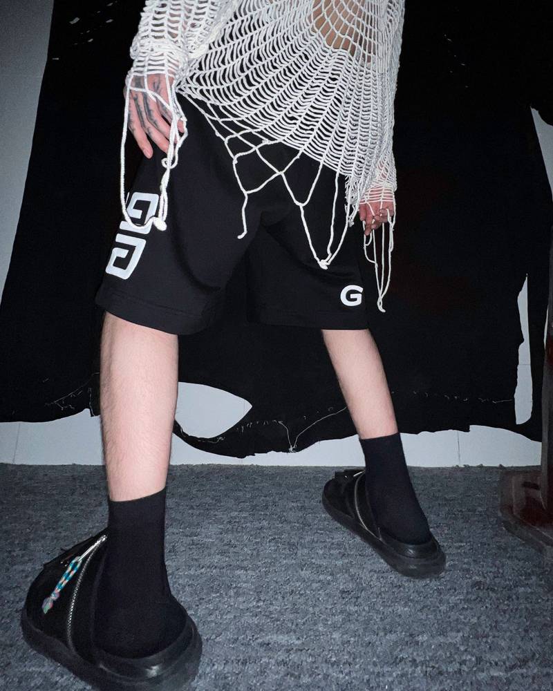 Givenchy 4G bermuda shorts in fleece