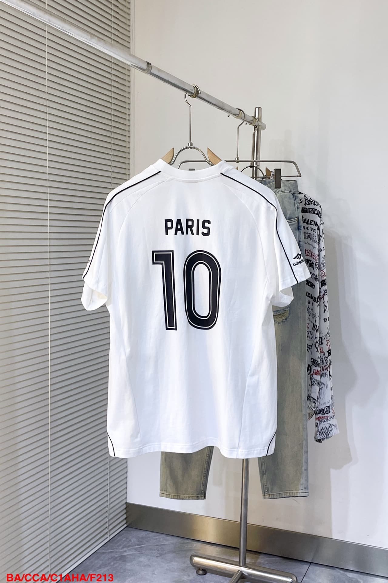 Balenciaga paris soccer T-shirt oversized