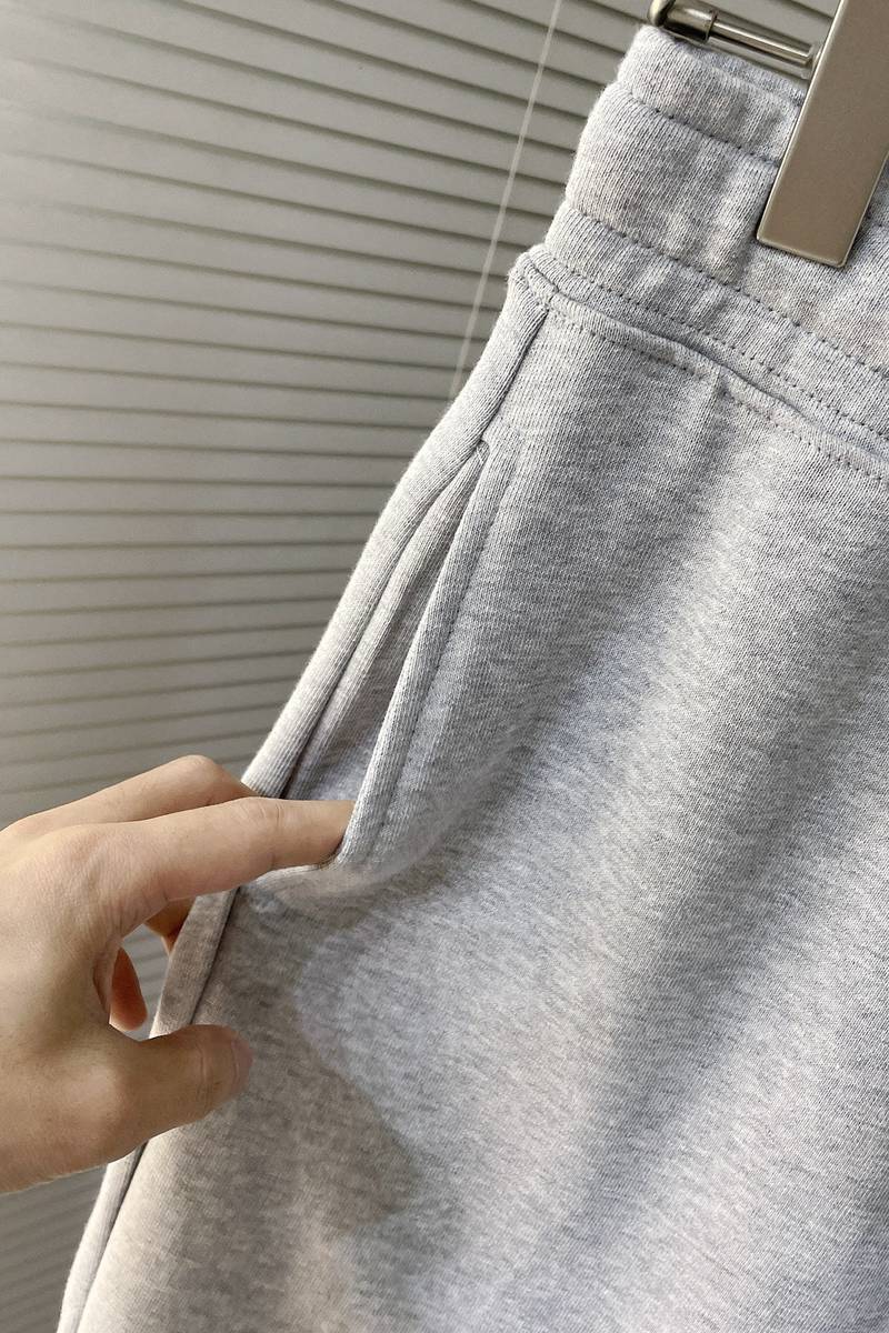 Gucci Embroidered Cotton Pants