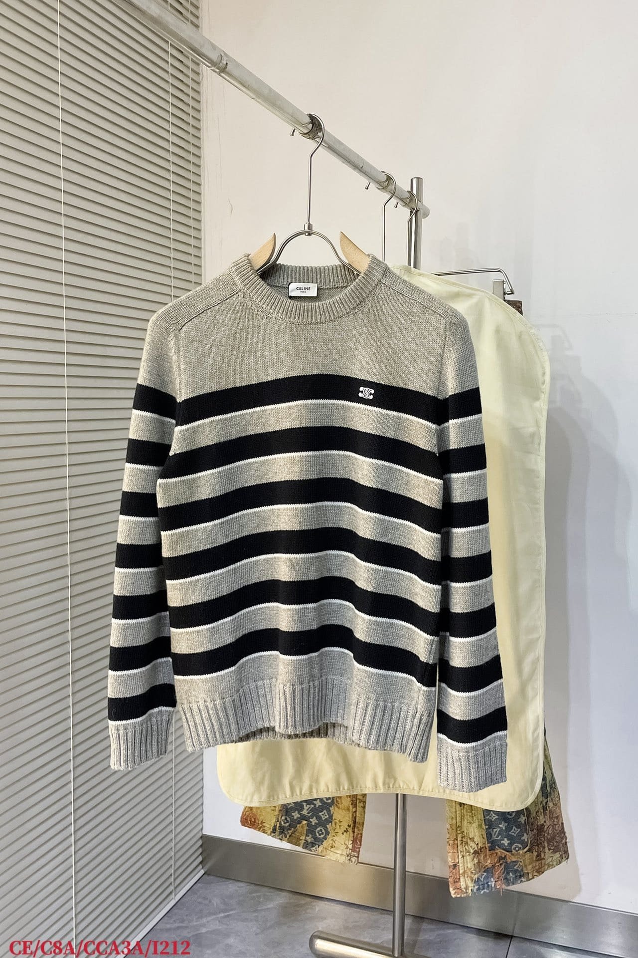 crew neck sweater in wool