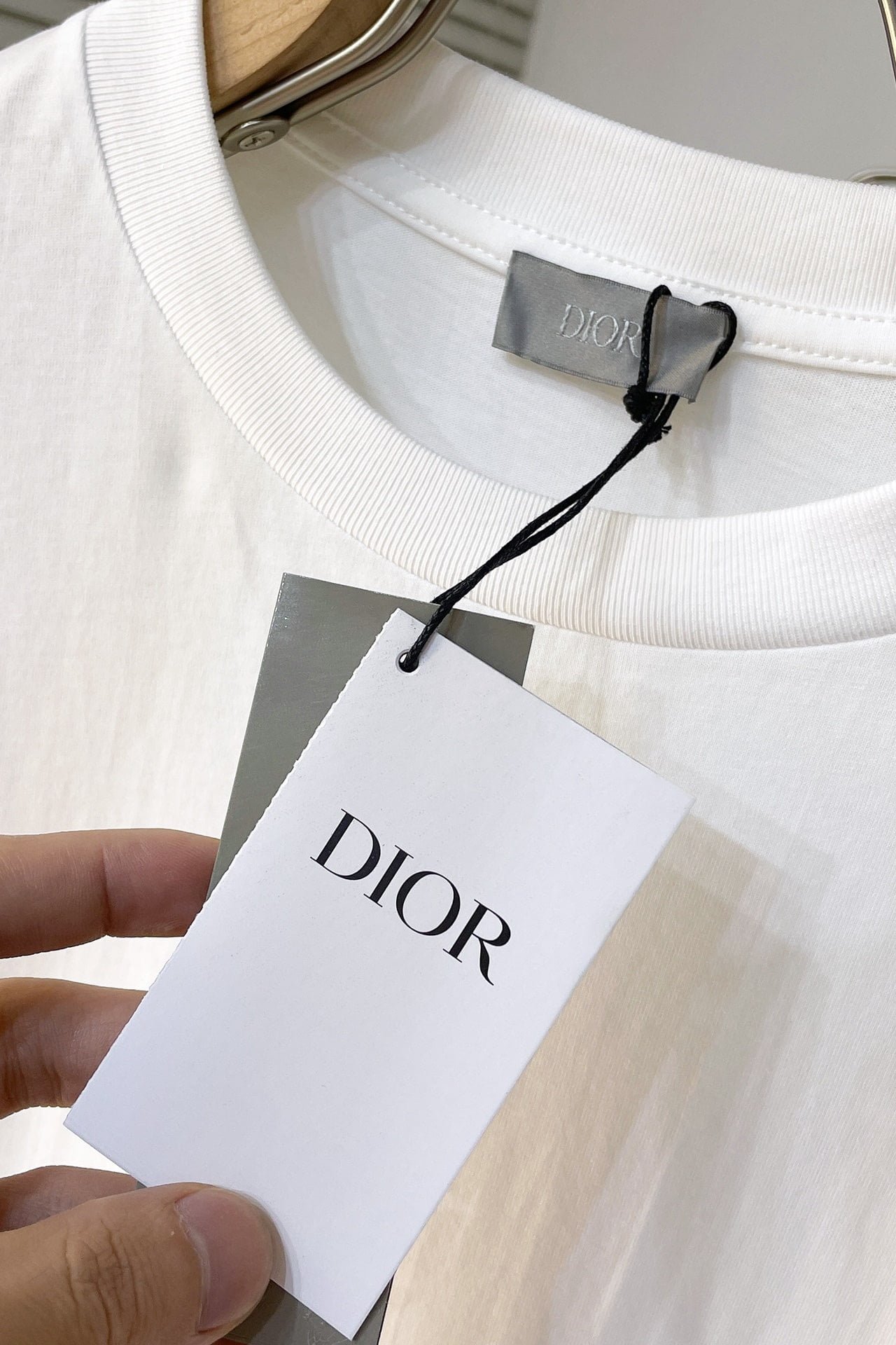 Handwritten Christian Dior T-Shirt, Relaxed Fit